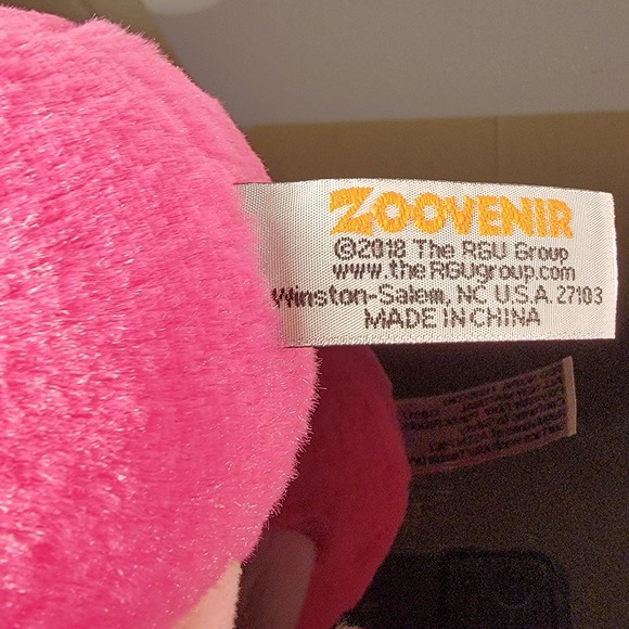 Pink Flamingo Plush‎ 12” Soft Exotic Stuffed Animal Realistic Silly Cute Clean - Picture 5 of 5